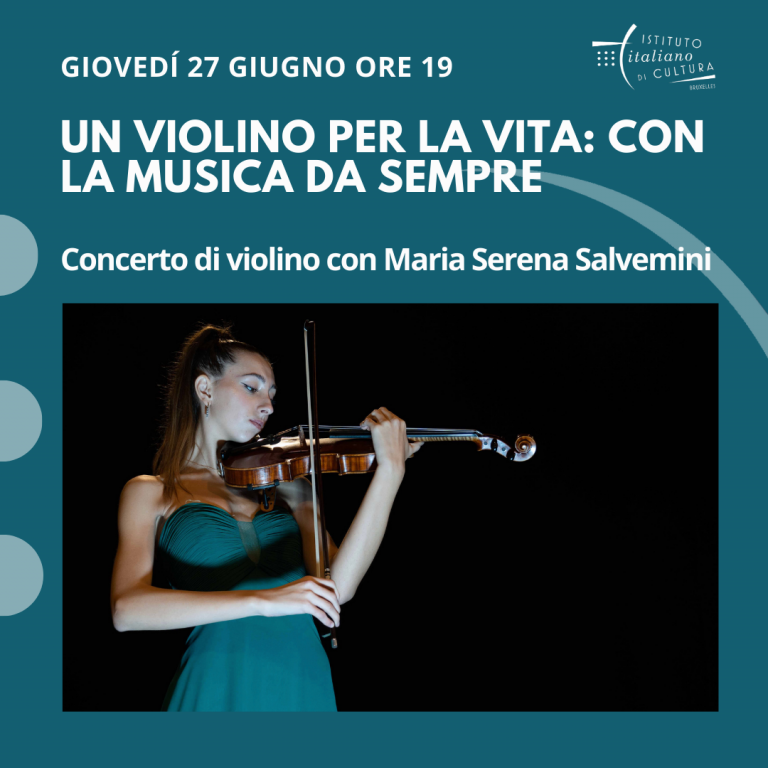 volantino un violino per la vita