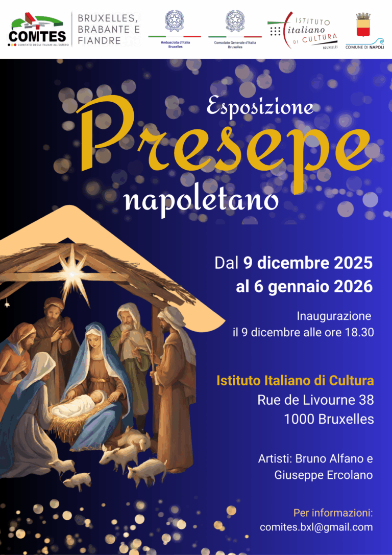 Locandina presepe Comites