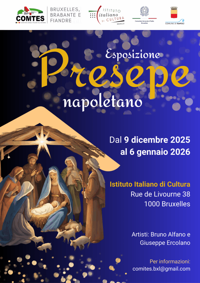 Locandina presepe Comites