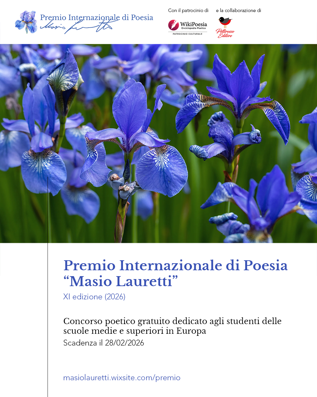 Locandina Premio Lauretti 2026