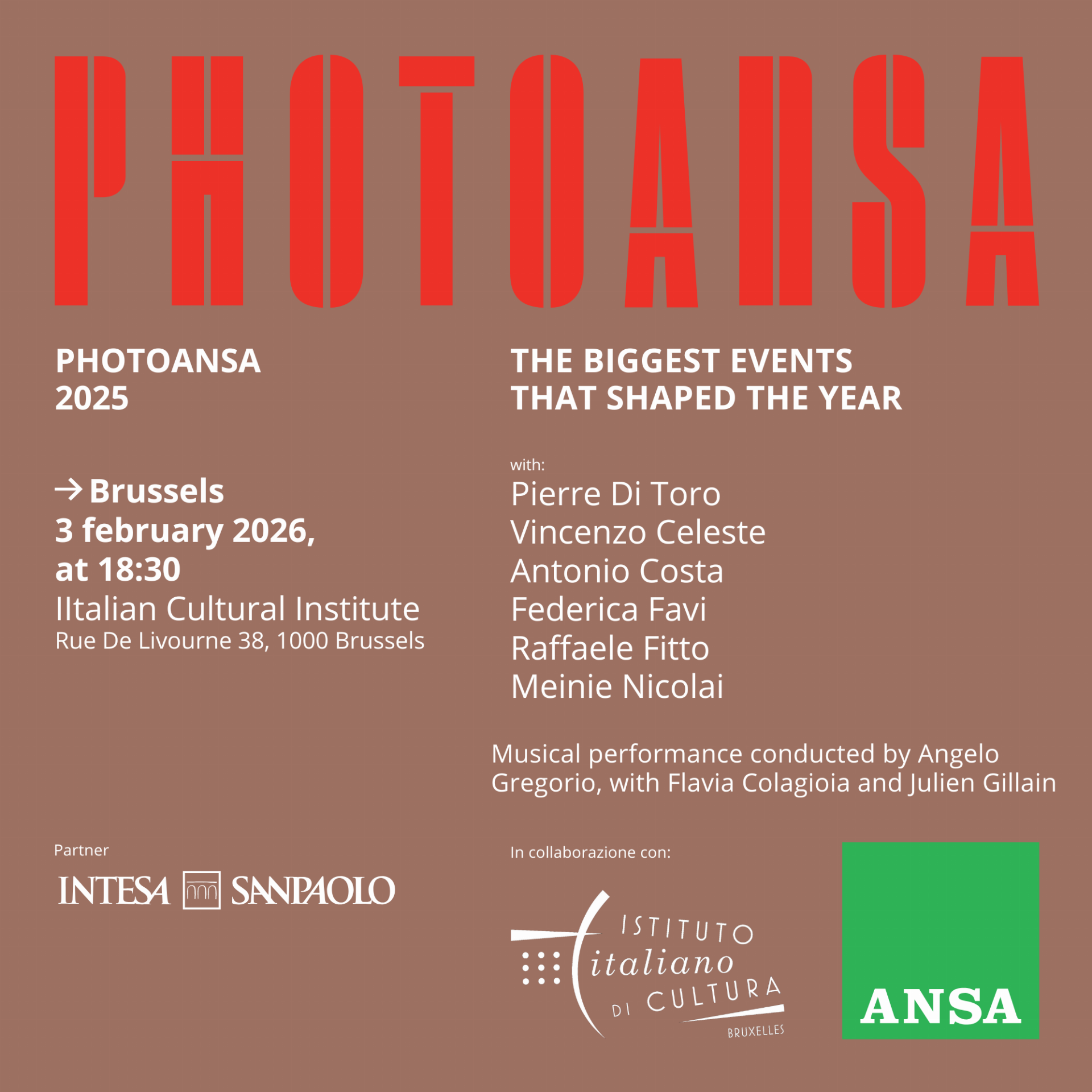 Invito Bruxelles e Parigi