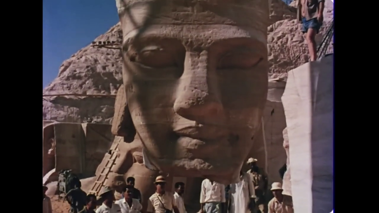 Cantiere di Abu Simbel