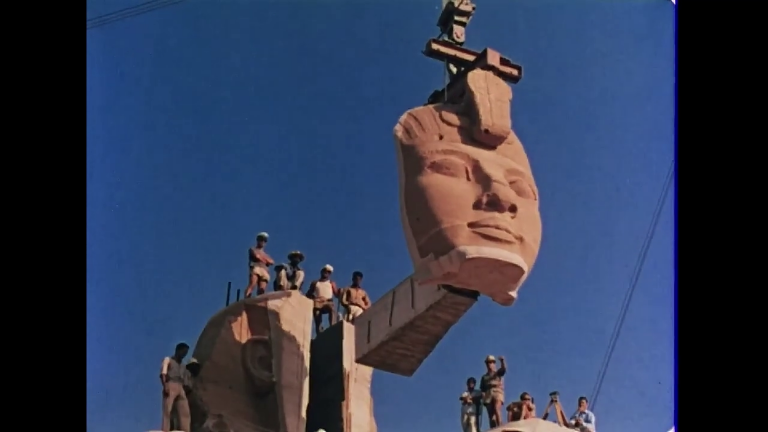 Cantiere di Abu Simbel