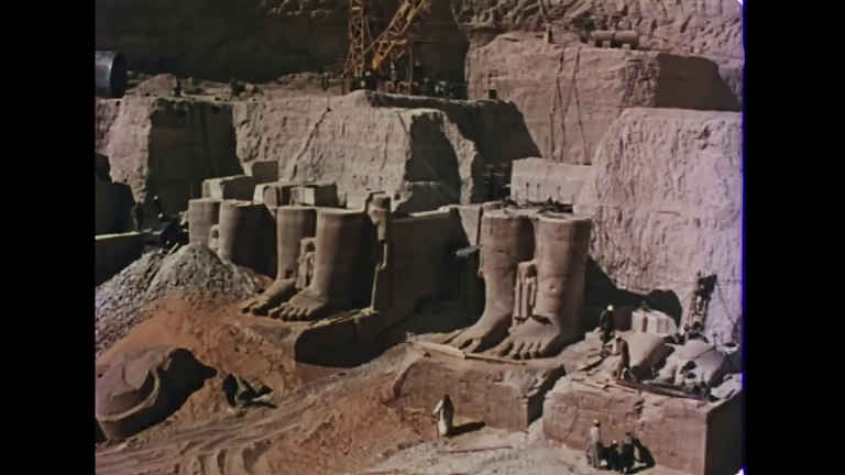 Cantiere di Abu Simbel