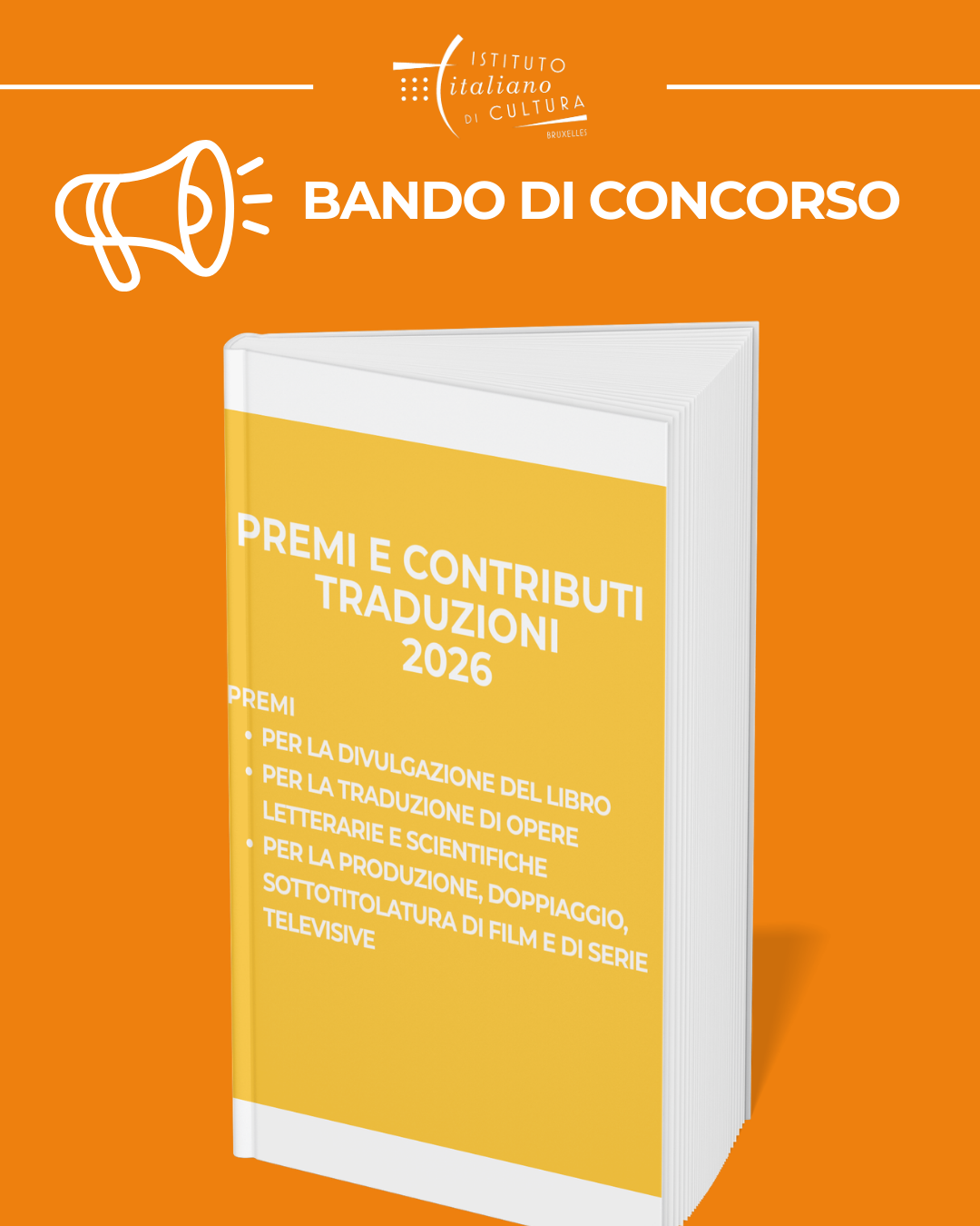 BANDI TRADUZIONI 2026