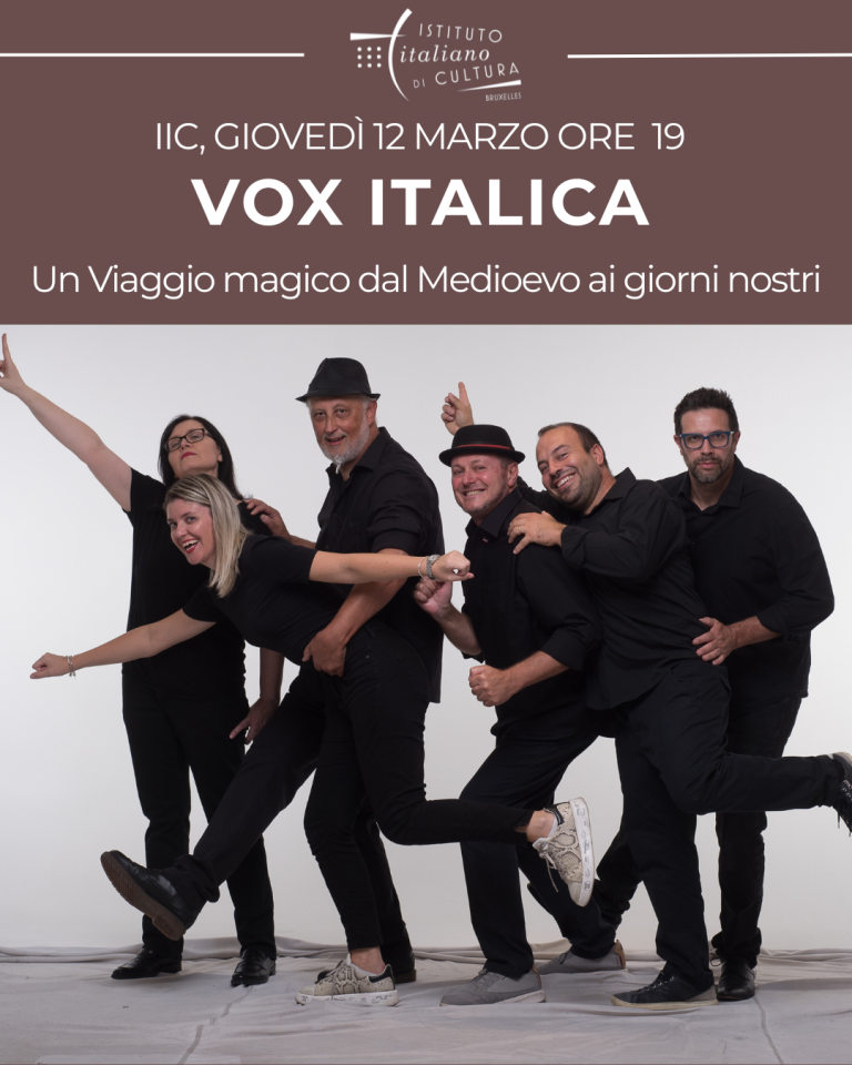 SUONOVA – VOX ITALICALocandina