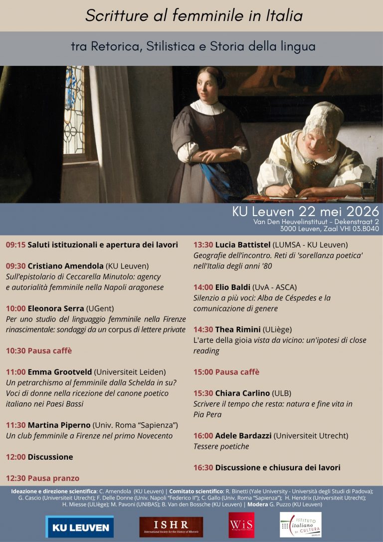 Seminario Scritture al femminile in Italia