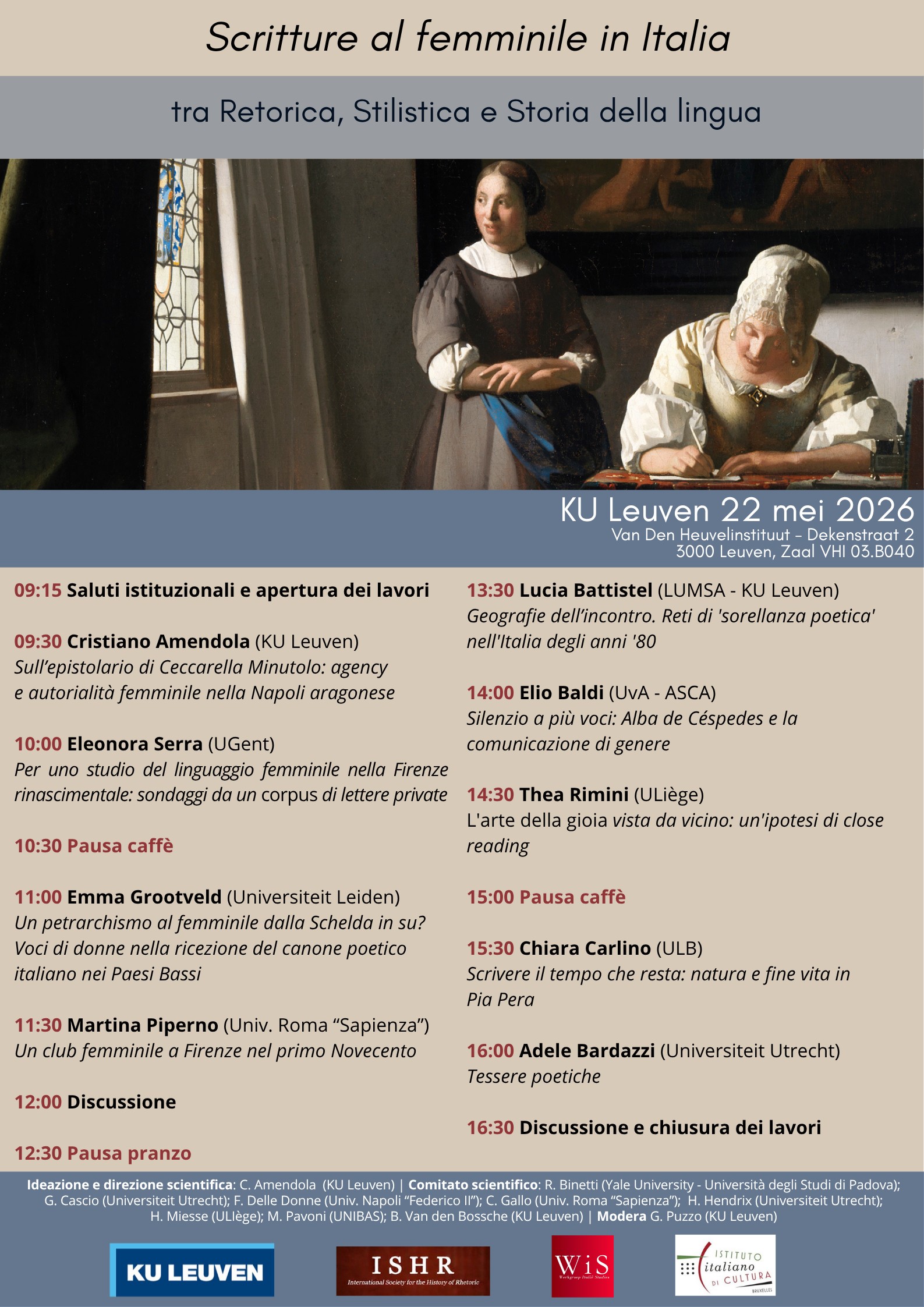 Seminario Scritture al femminile in Italia