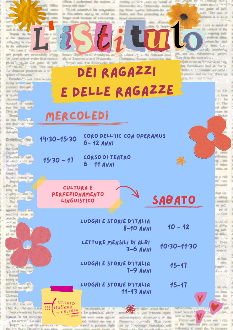 Volantini per corsi di lingua e cultura (1)