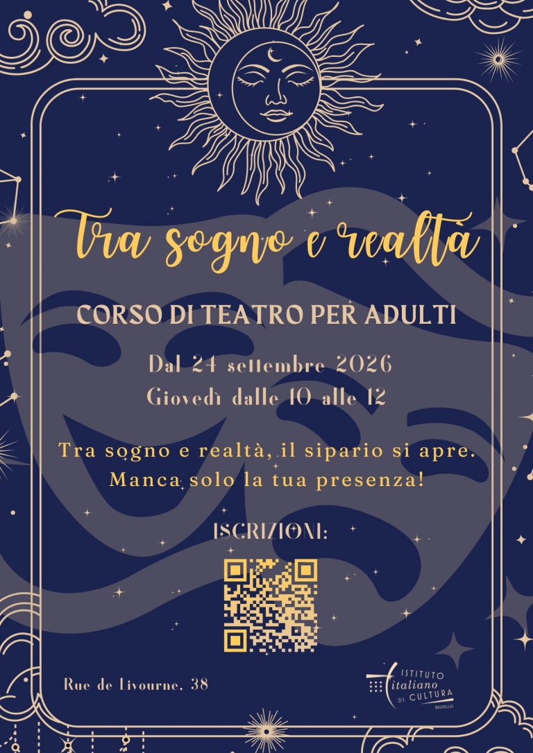 Corso teatro del giovedì QR CODE