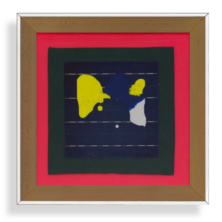 739 WR Luce e ombra, 25×25 cm, tecnica mista, 2024
