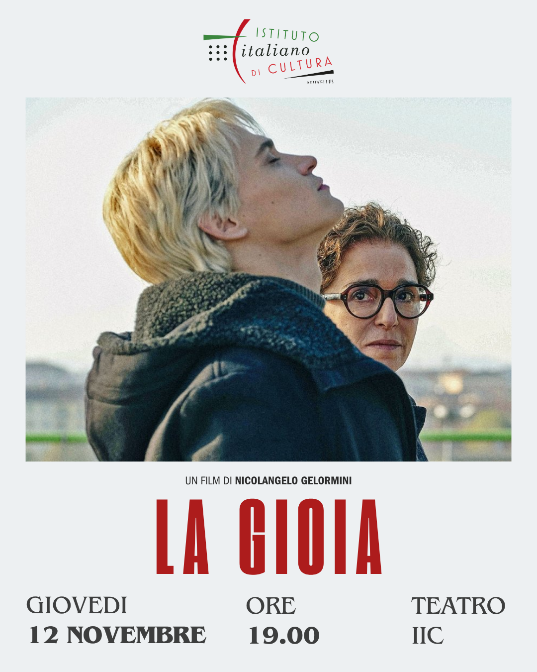 LA GIOIA – LOCANDINA VERTICALE